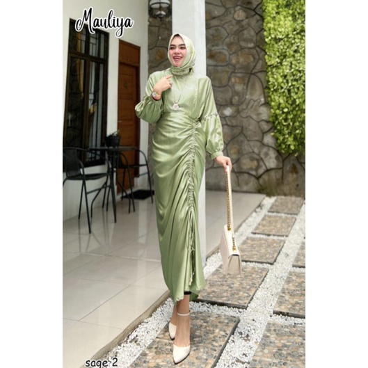 MAULIYA Gamis pesta mewah muslimah gaun wisuda bridemaids