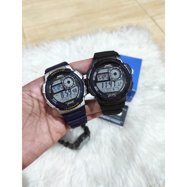 JAM TANGAN CASIO ORIGINAL AE-1000W-1AVDF / CASIO AE1000W