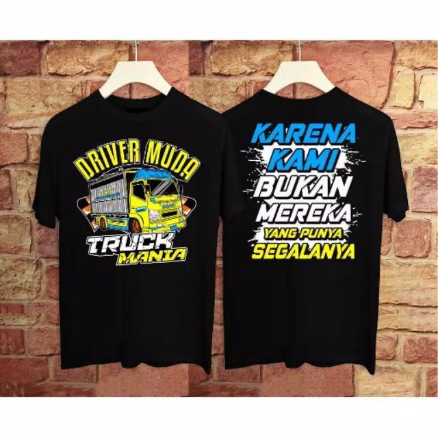 BAJU KAOS DRIVER TRUK