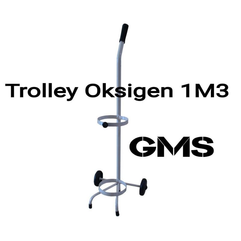 Trolley Oksigen 1M3 / Troli Oksigen / Troly Oksigen