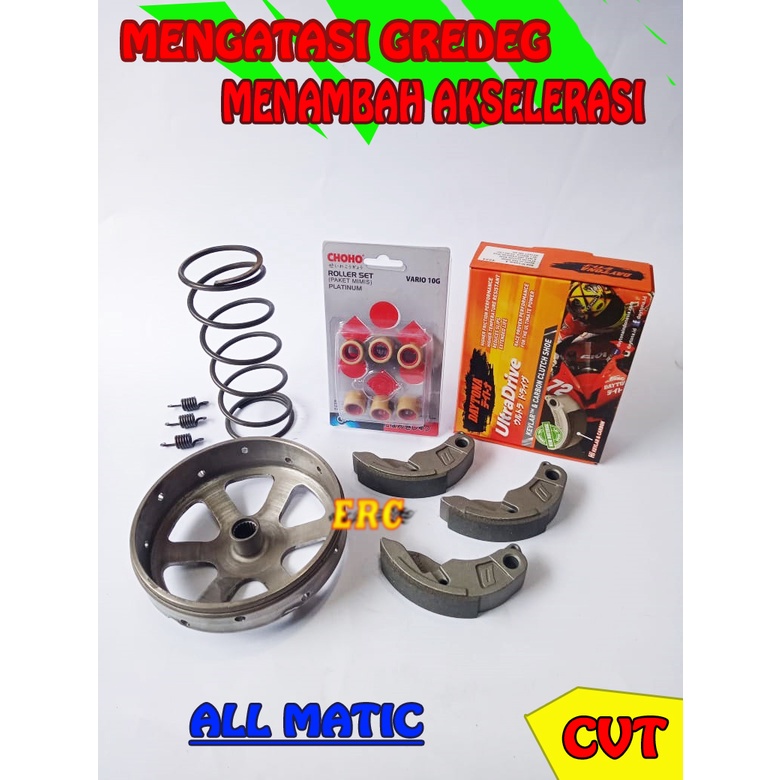 PAKET UPGRADE CVT ERC ANTI GREDEG PCX VARIO 110 OLD 125 150 ADV ORIGNAL CUSTOM