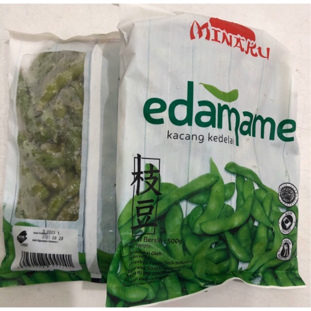 

Minaku Edamame Kacang Jepang 500gr