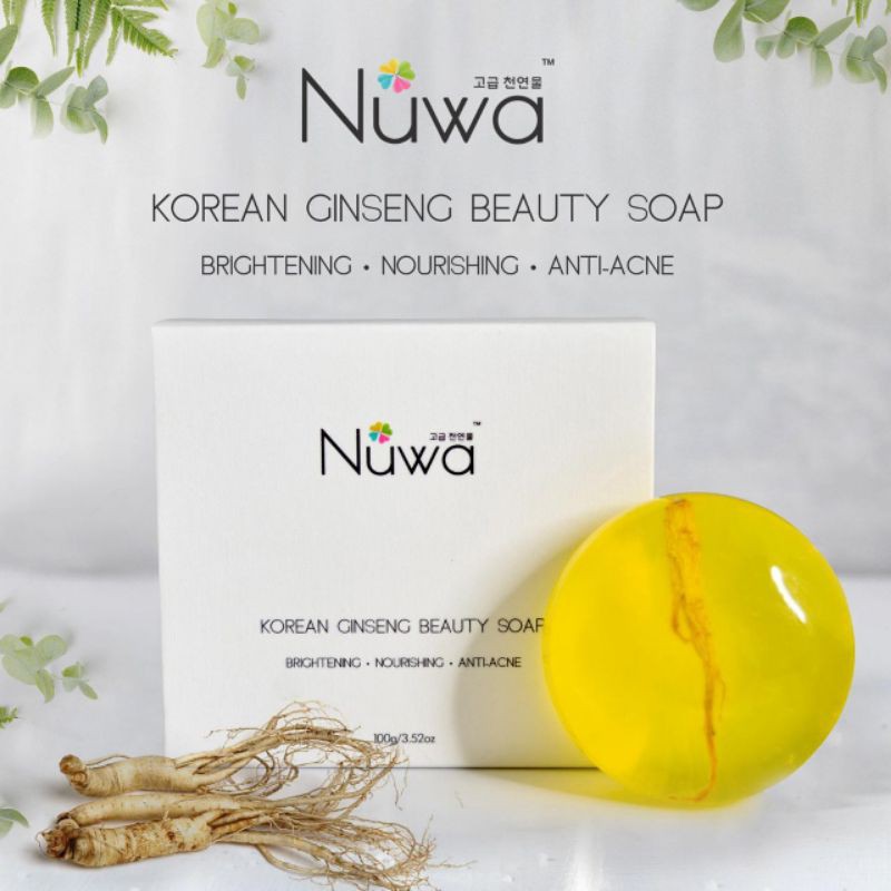 NUWA KOREAN GINSENG BEAUTY SOAP READY