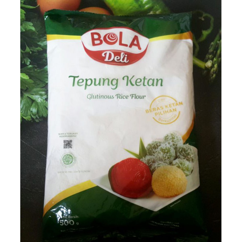 Tepung Ketan Bola Deli 500 g | Glutinous Flour