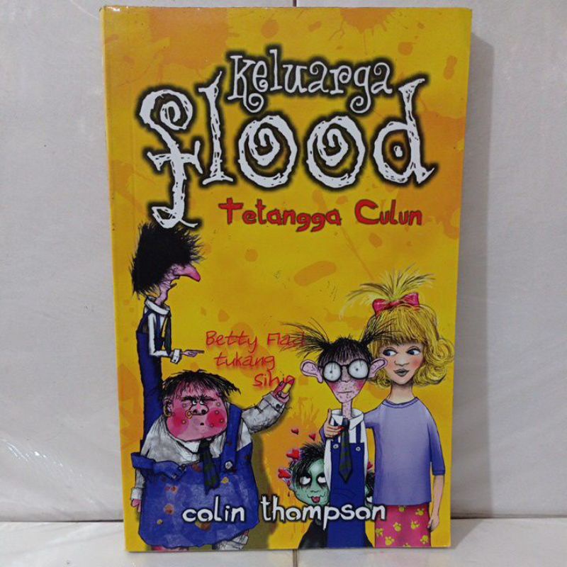 keluarga Flood tetangga culun COLIN THOMPSON buku ORIGINAL