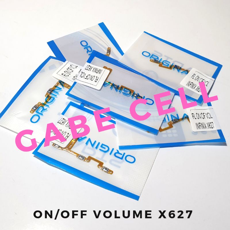 FLEXIBLE TOMBOL ON OFF VOLUME INFINIX X555/X627