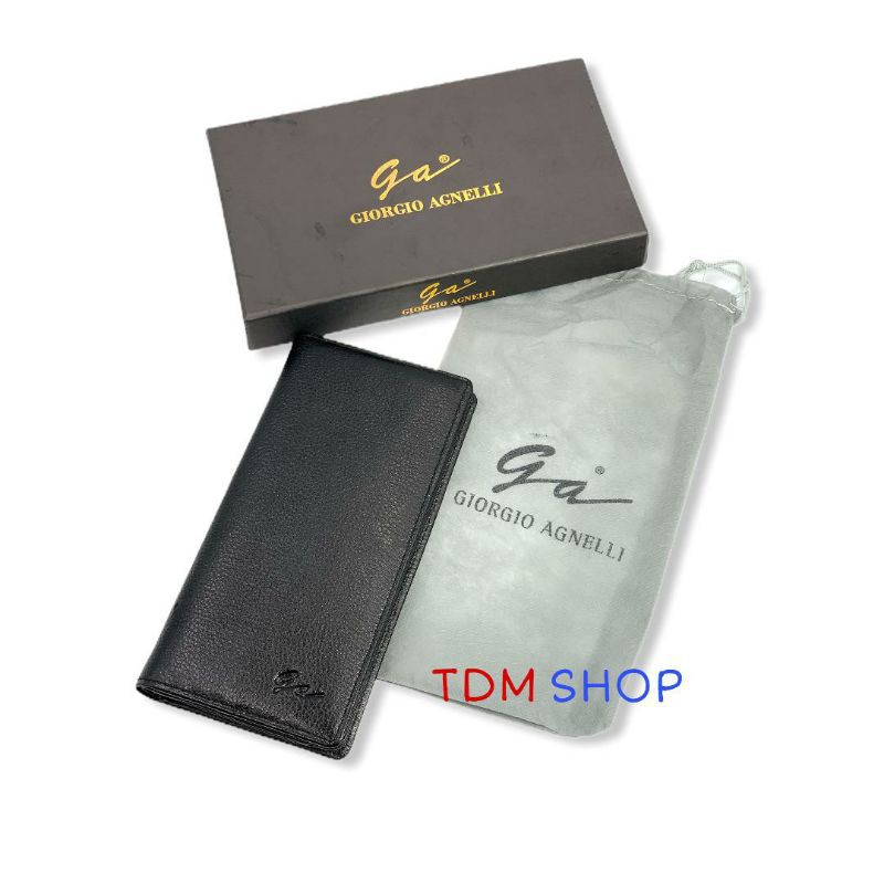 DOMPET PANJANG PRIA KULIT ASLI GIORGIO AGNELLI ORIGINAL