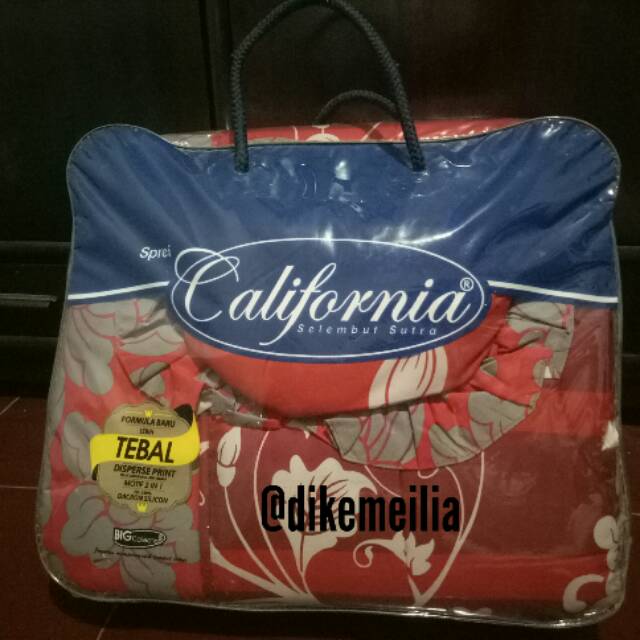 Bedcover+Sprei Rumbai California Verena