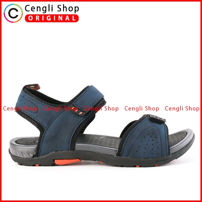 SANDAL SLINGBACK OBERMAIN PRIA ORIGINAL CASUAL OUTDOOR NAVY BLUE OM19