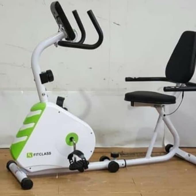 [BAYAR DI TEMPAT] SEPEDA STATIS RECUMBENT FITCLASS FC433R/FIT CLASS FC 433R {SALE Kode 538