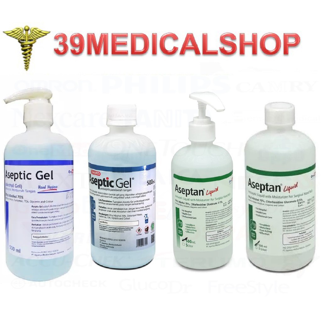 ASEPTIC GEL ONEMED 500 ML - ASEPTAN 500 ML