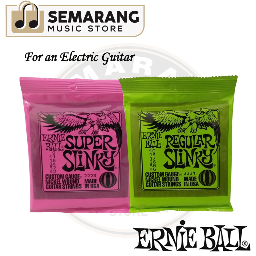 Senar Gitar Ernie Ball Elektrik String Electric