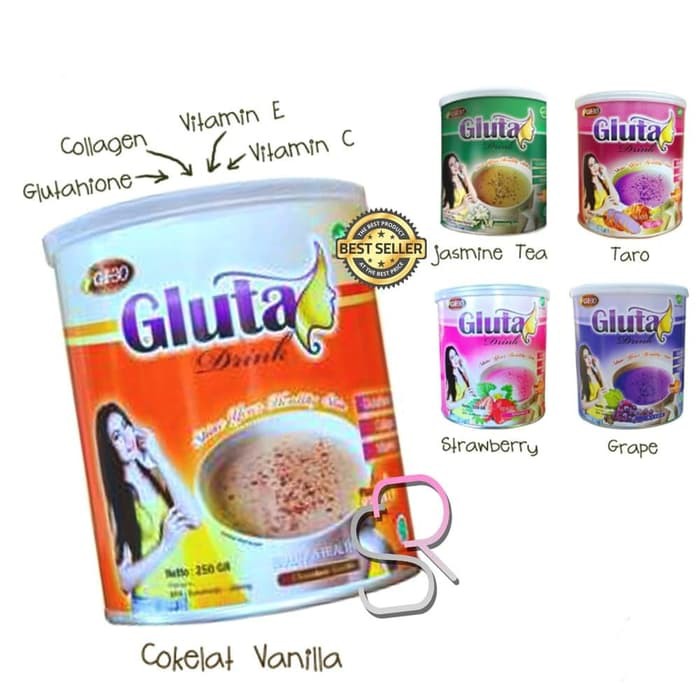 GLUTA DRINK ORIGINAL / GLUTA DRINK MINUMAN PEMUTIH ANTI AGING