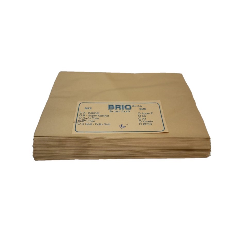 

Amplop Coklat Folio TERMURAH/Map Coklat/Envelope Samson/Amplop F4