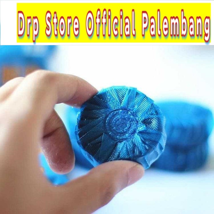 Tablet Biru Pembersih Penyegar Kloset Toilet 50 gr bukan merk Bagus