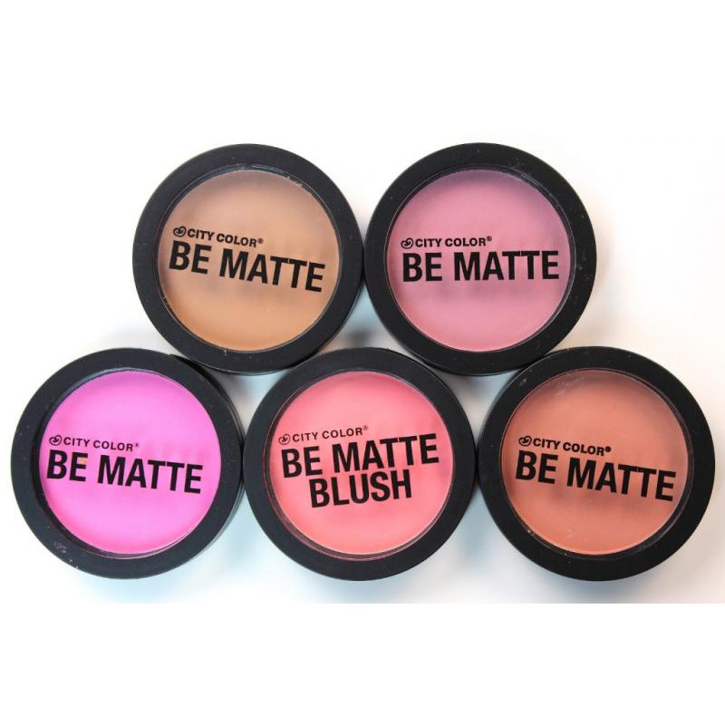 City Color Be Matte Blush | Shopee Indonesia