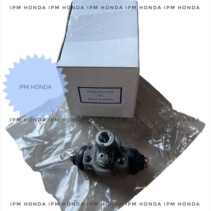 43300 SAA Wheel Cylinder Master Rem Belakang Honda Jazz GD3 IDSI 2003 2004 2005 2006 2007 2008 Sanyco / Nissin = Seiken / Advics