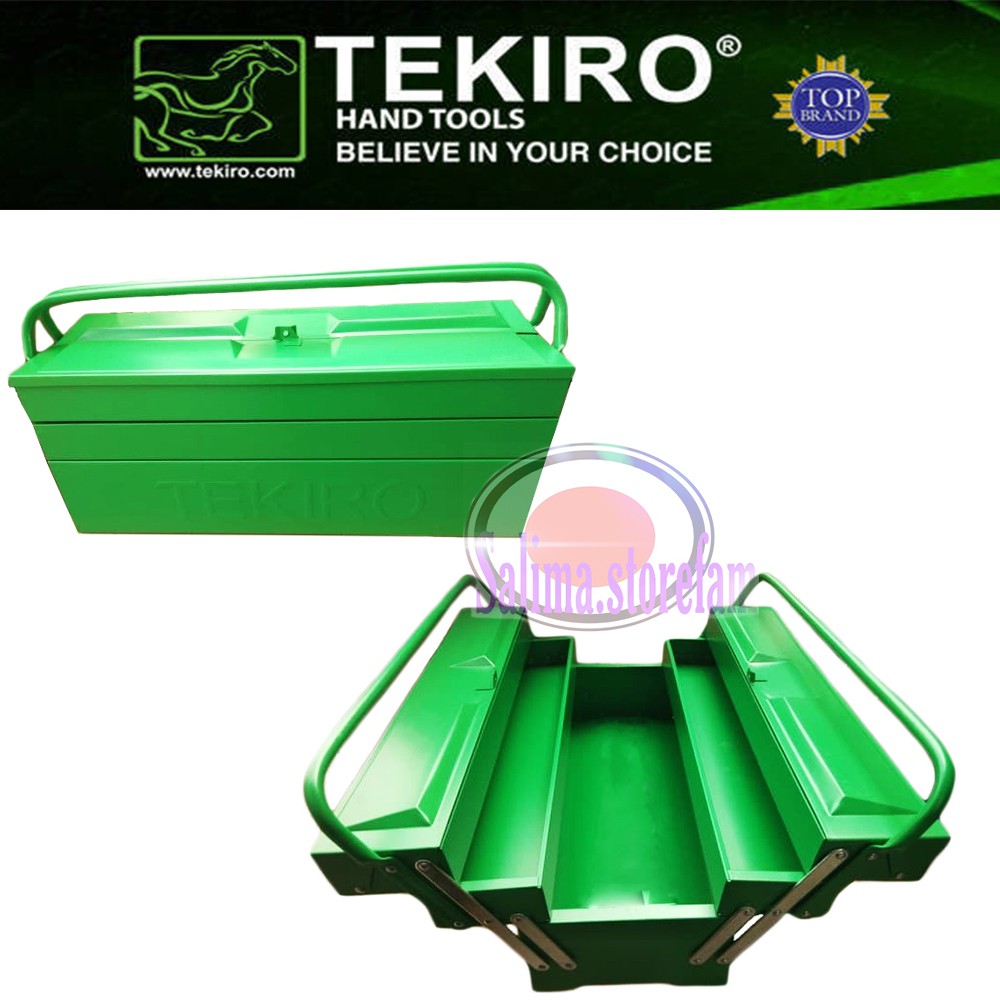 Tool Box Besi Tekiro 3 Susun 55cm x 20cm x 29cm