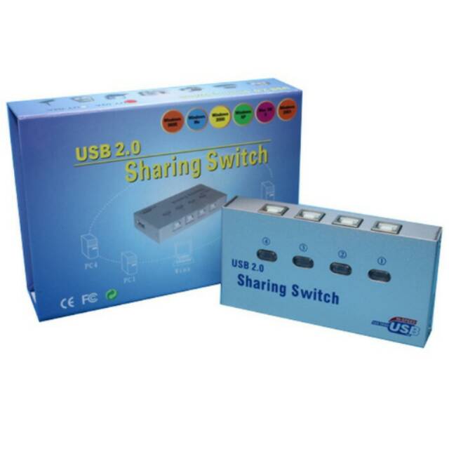 Auto switch printer usb 4 port