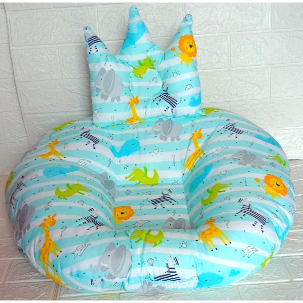 Sofa Bayi Multifungsi / Baby Lounger Free Bantal Mahkota