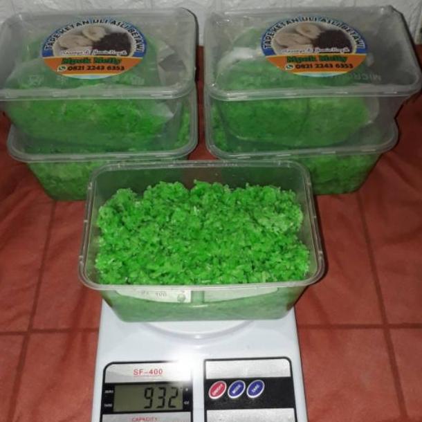 

[PROMO 8FG45] Tape ketan hijau 900gr (tanpa uli) Ready Ready Stok