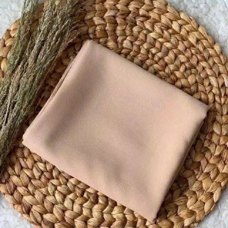 Jilbab Bergo NAURA SIZE M DEWASA / BISA UNTUK ANAK  10 TH + / HIJAB INSTAN BERGO MARYAM-Cream