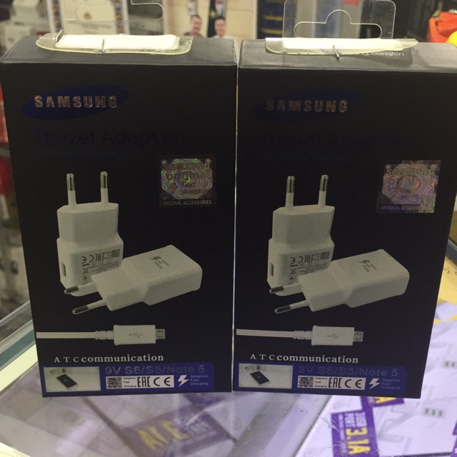 Jual Charger Samsung Original Fast Charging Atc Indonesia Shopee Indonesia