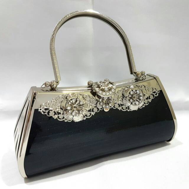 FARNELL - Tas Pesta Kondangan Wanita Clutch Diamond Gagang Bisa Lepas Jinjing Slempang 2883/2882/2932