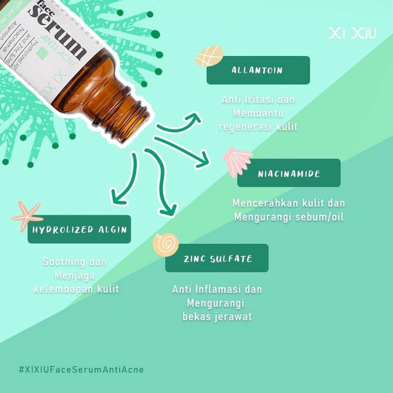 XI XIU FACE SERUM ANTI ACNE