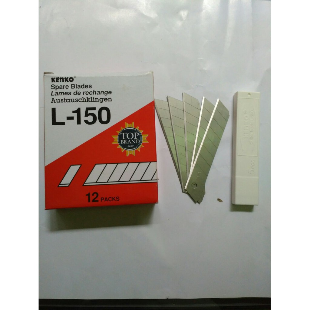 

Isi pisau Cutter Besar kenko harga per pack 60pcs