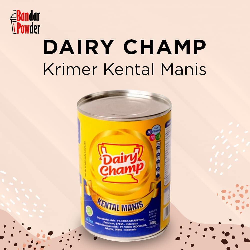 

Dairy Champ 480gr - Susu Kental Manis