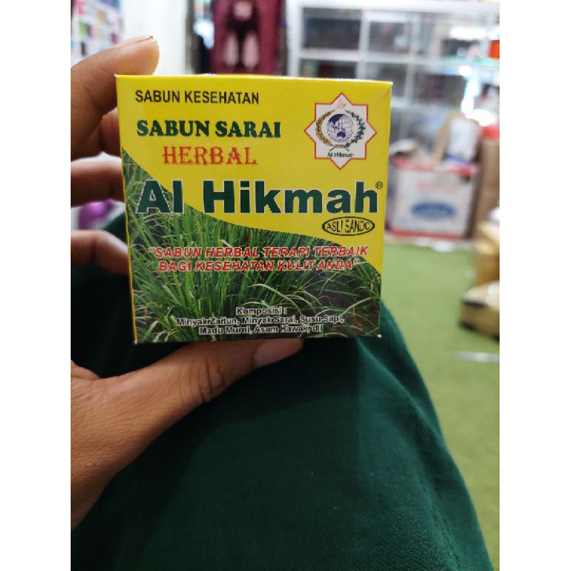 sabun sarai herbal alhikmah