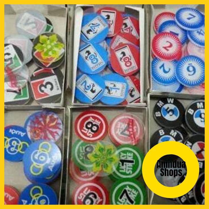 [[ BIJI KARAMBOL MIKA 4MM]]