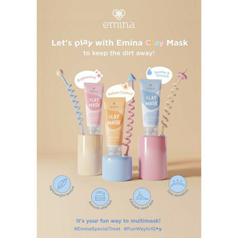 Emina Clay Mask 60ml