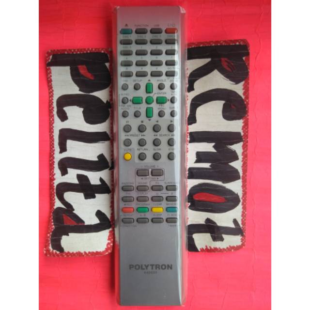 Remot hometheather compo polytron original terlengkap