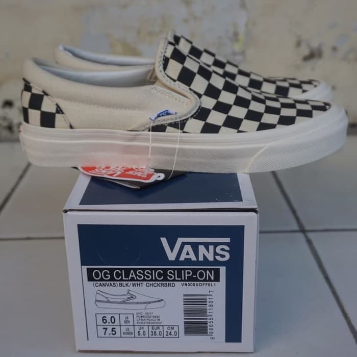 Vans OG Slip On Checkerboard