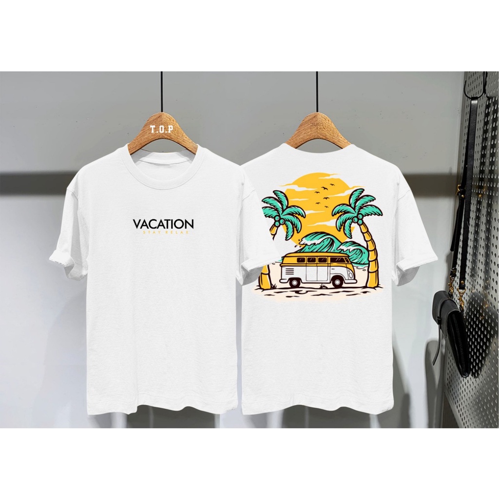 KAOS DISTRO PRIA / Baju Kaos Pantai Putih Baju Koas Distro Pria Wanita Kaos Distro Murah Atasan Cowo