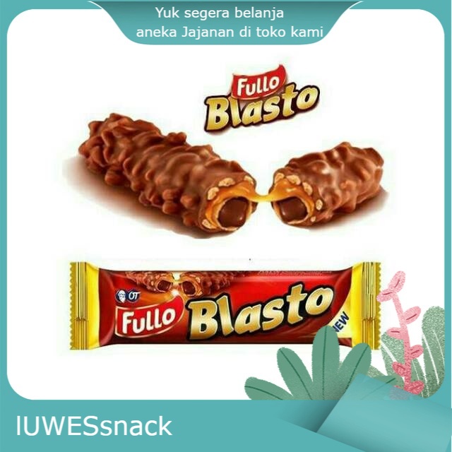 

Fullo Blasto isi 16 pcs- jajan rasa coklat-aneka makanan ringan-camilan manis-jajan kekinian-