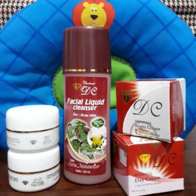 Carlucci dc diamond cream (paket night,day&facial wash)