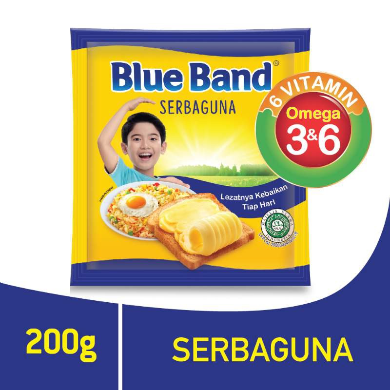 

Blue Band Blueband Mentega Serbaguna Kukis Kue 200 Gr