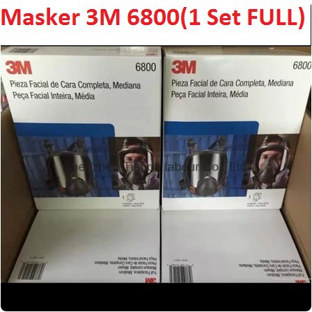 Masker 3M Full Facepiece Reusable Respirator 6800