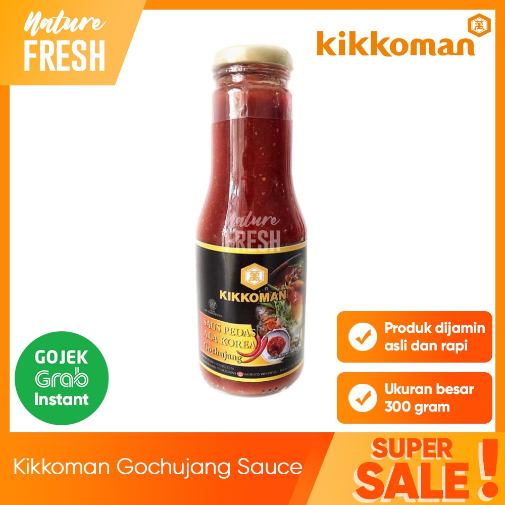 Kikkoman Gochujang Sauce - Saus Pedas Ala Korea Halal kemasan 300gram