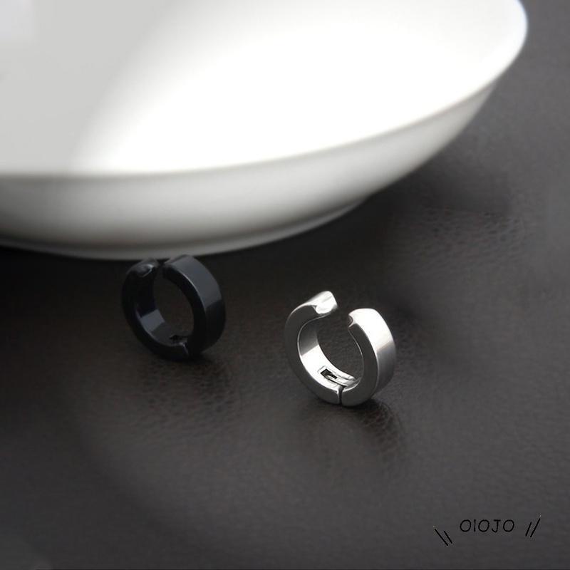 【COD】Anting Magnet Tanpa Lubang Telinga Palsu Bahan Titanium Steel