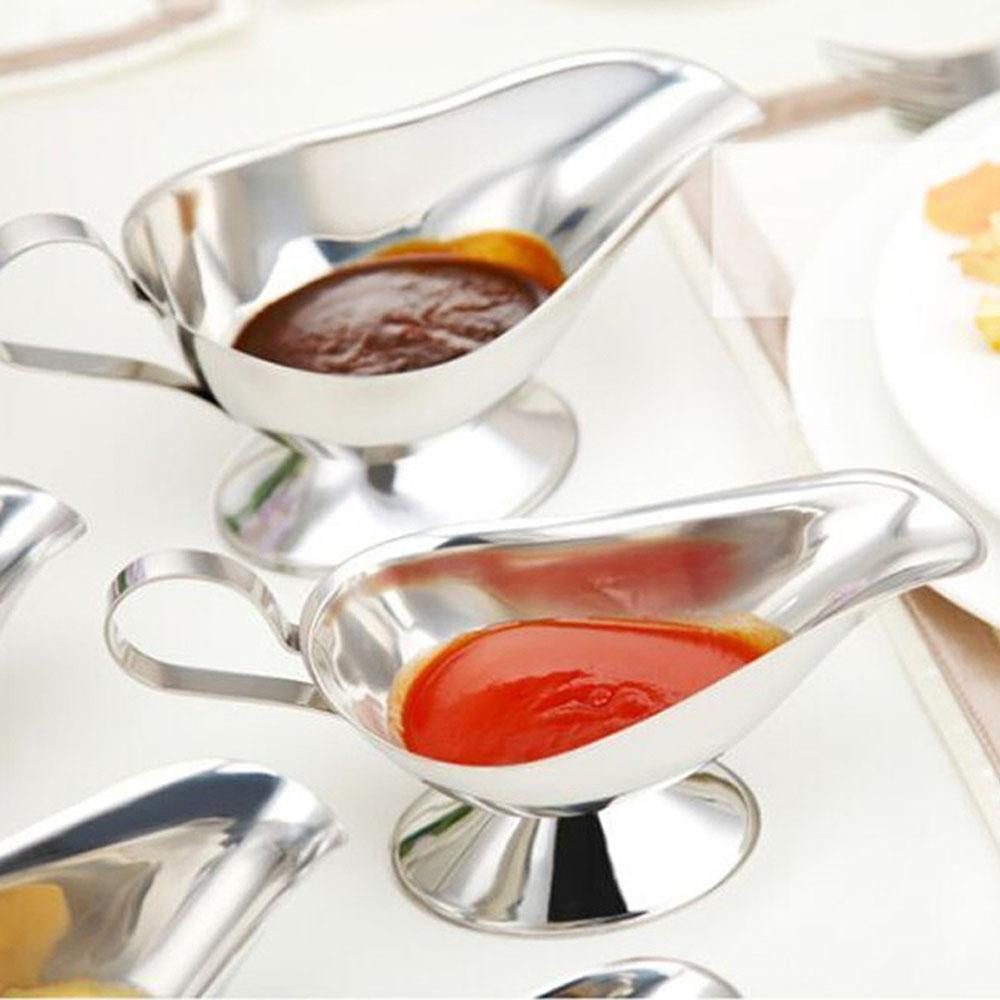 Quinton Sauce Boat Peralatan Makan Dapur Garam Kuah Bumbu Seasoning Cup