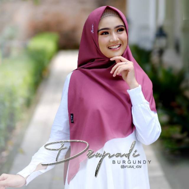 Jilbab instan murah Drupadi Standart by PUAN
