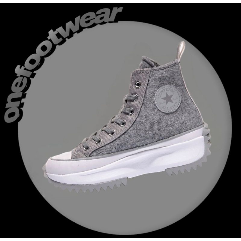 grey run star hike converse