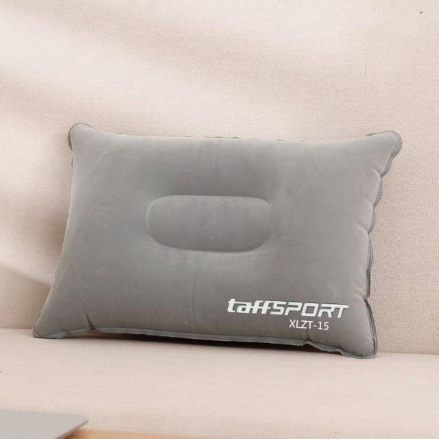 GIANTEX Bantal Angin Portabel Inflatable - XLZT-15 - Gray