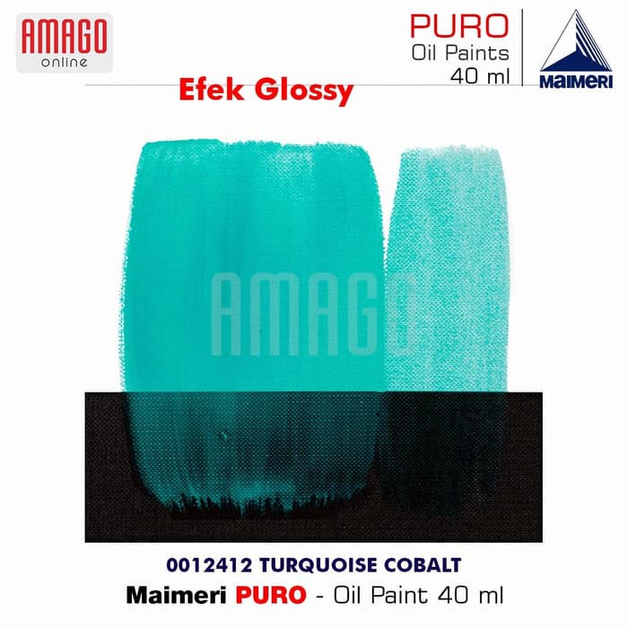 MAIMERI PURO - OIL PAINT - TURQUOISE COBALT - 40ML - M0012412