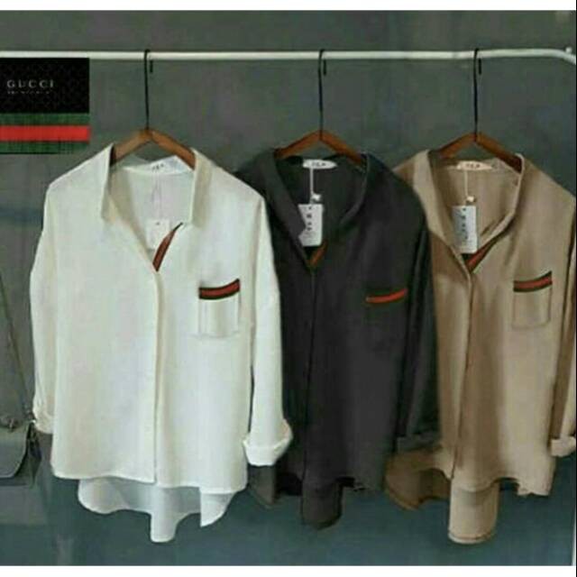 fashionshop119 Kem Gucci / kemeja gucci (oz)