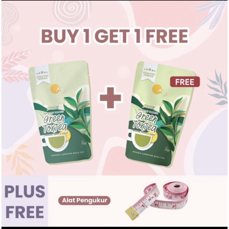 

GREENTOX TEA BUY 1 GET 1 SPESIAL
